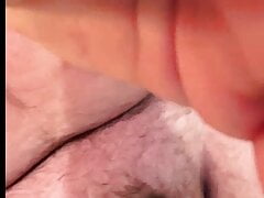 Hot Wax Dripping all over my cock and balls OH what pain
