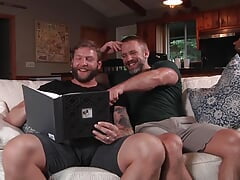 Men - Daddies Colby Jansen and Dirk Caber Heart-to-heart Talk Ended up Sucking Each Other's Dick