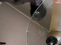 Extreme Huge Dildo Super Slow Motion Riding Twink