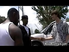 Blacks On Buys - Nasty Gay Skinny Boy Fucked By Muscular Black Dude 21